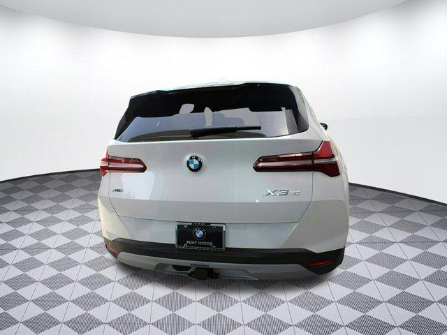 new 2025 BMW X3 car, priced at $60,835