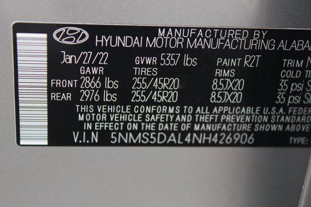 used 2022 Hyundai Santa Fe car, priced at $26,999