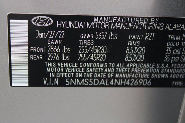 used 2022 Hyundai Santa Fe car, priced at $24,896