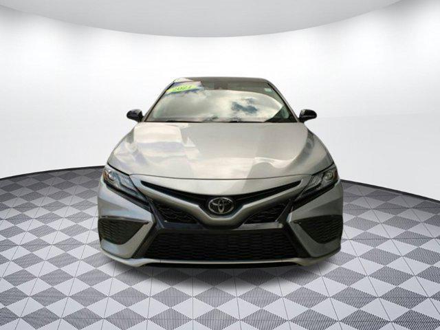 used 2021 Toyota Camry car, priced at $21,396
