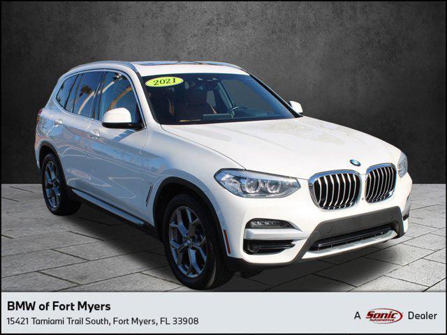 used 2021 BMW X3 car, priced at $29,999