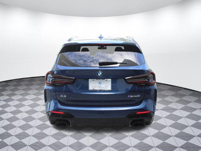 used 2022 BMW X3 car, priced at $49,999