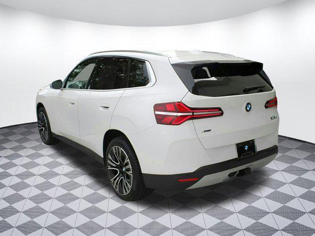 new 2025 BMW X3 car, priced at $58,885