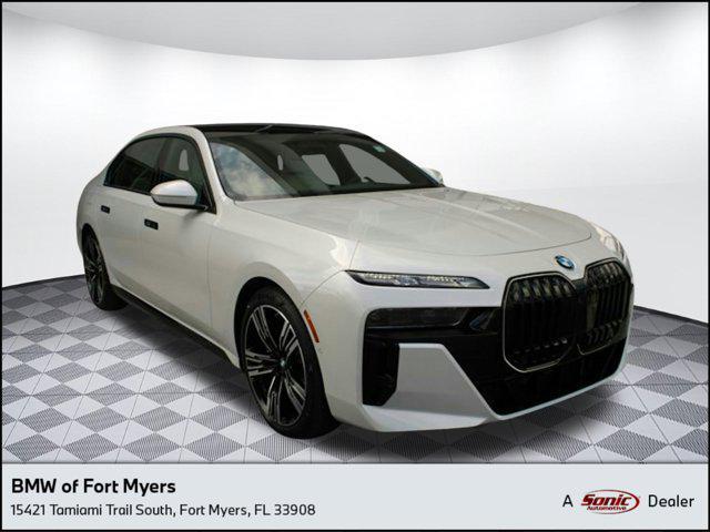new 2025 BMW 740 car, priced at $111,035