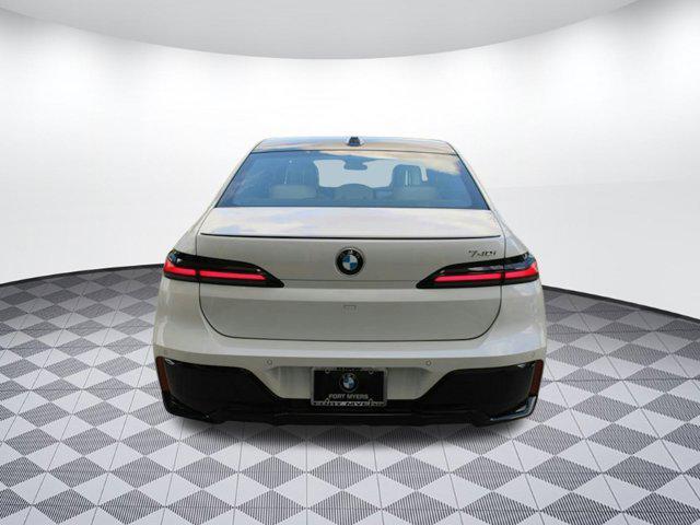 new 2025 BMW 740 car, priced at $111,035