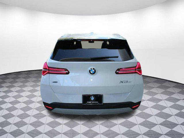 new 2025 BMW X3 car, priced at $58,960