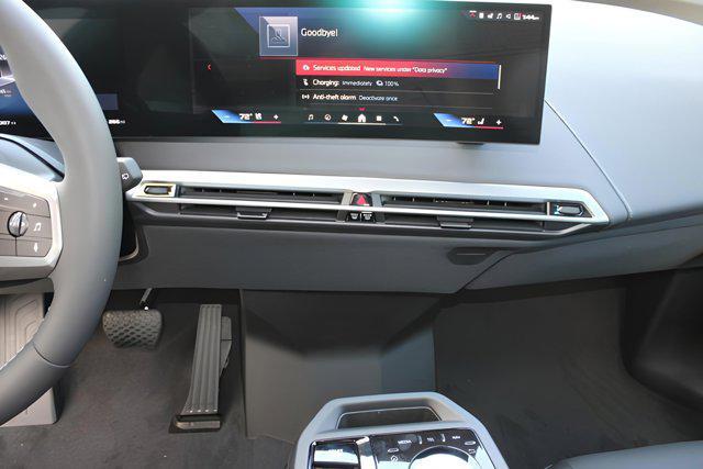 new 2025 BMW iX car, priced at $113,625