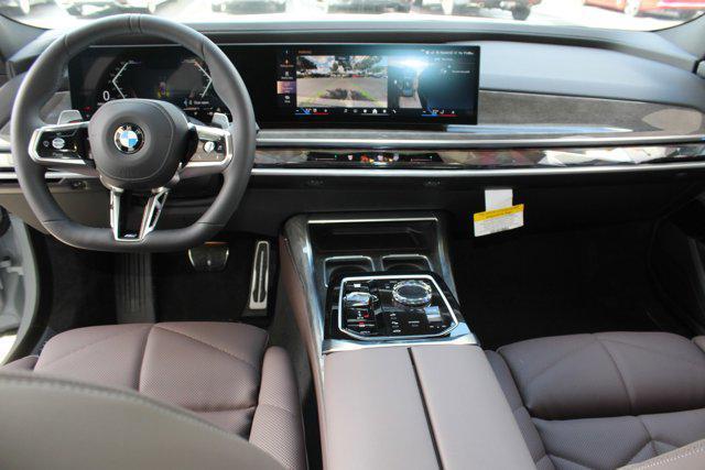 new 2025 BMW 740 car, priced at $102,055