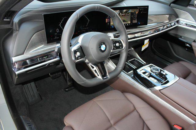 new 2025 BMW 740 car, priced at $102,055