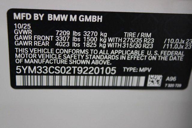 new 2026 BMW XM car, priced at $160,775