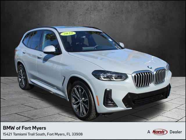 used 2022 BMW X3 car, priced at $30,898