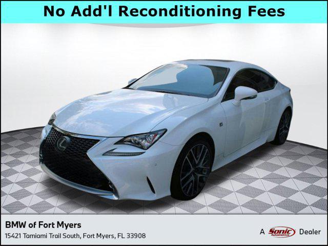used 2017 Lexus RC 350 car, priced at $30,498