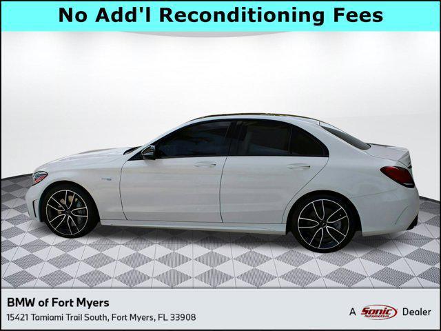 used 2019 Mercedes-Benz AMG C 43 car, priced at $30,997