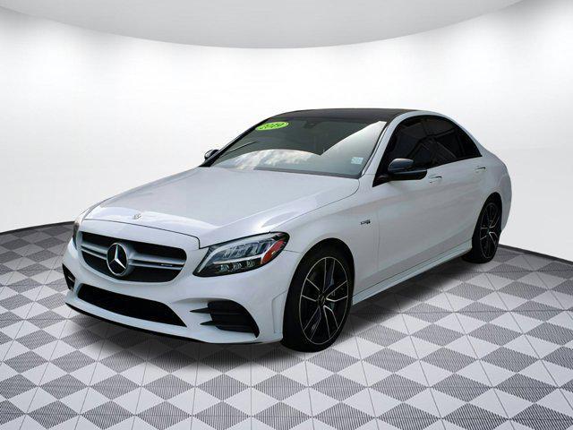 used 2019 Mercedes-Benz AMG C 43 car, priced at $30,997