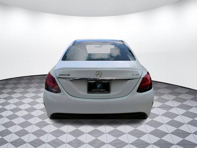 used 2019 Mercedes-Benz AMG C 43 car, priced at $30,999