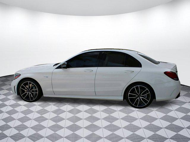 used 2019 Mercedes-Benz AMG C 43 car, priced at $30,999