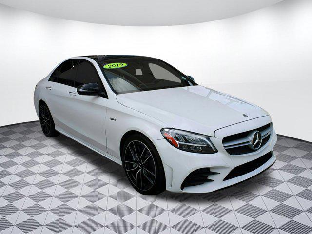 used 2019 Mercedes-Benz AMG C 43 car, priced at $30,999
