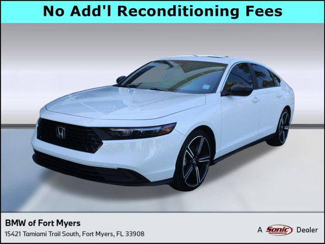 used 2025 Honda Accord Hybrid car, priced at $26,999