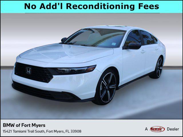 used 2025 Honda Accord Hybrid car, priced at $26,999