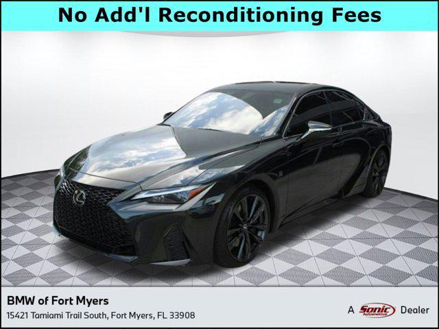 used 2024 Lexus IS 350 car, priced at $43,498