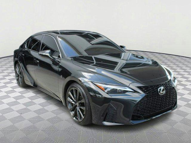 used 2024 Lexus IS 350 car, priced at $43,498