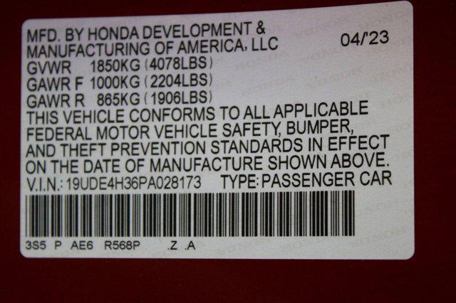 used 2023 Acura Integra car, priced at $23,398