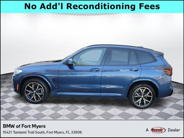 used 2022 BMW X3 car, priced at $33,999