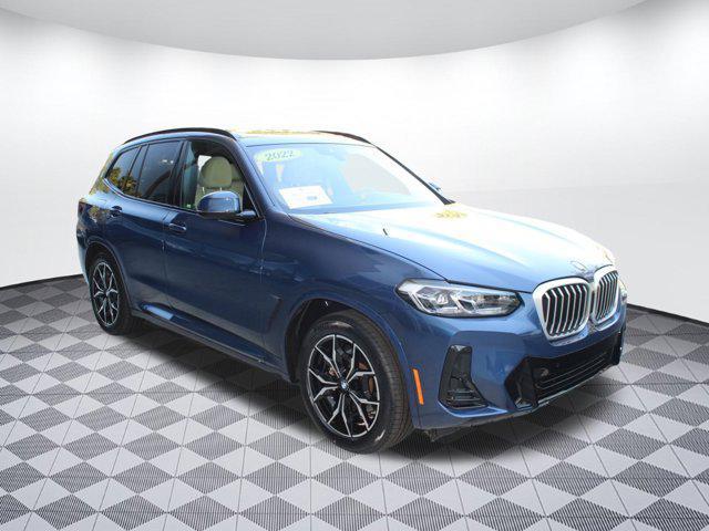 used 2022 BMW X3 car, priced at $33,999