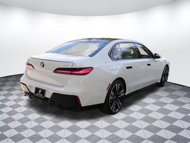new 2025 BMW 740 car, priced at $110,880