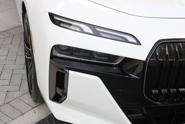 new 2025 BMW 740 car, priced at $110,880