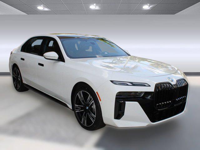 new 2025 BMW 740 car, priced at $110,880