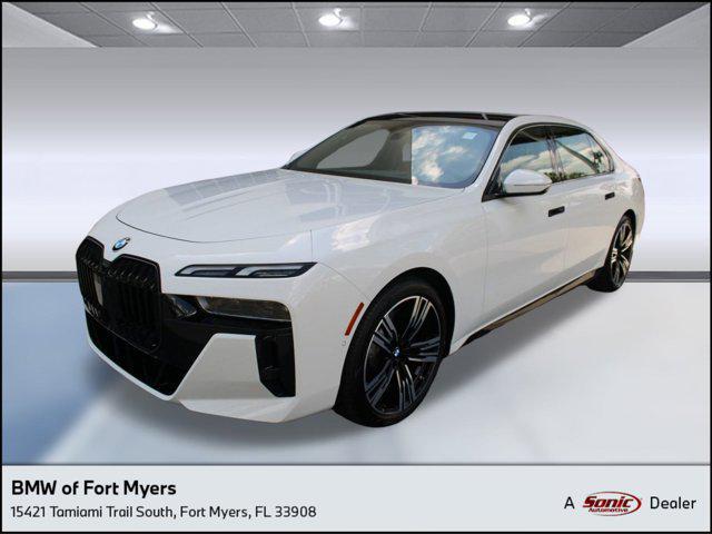 new 2025 BMW 740 car, priced at $110,880