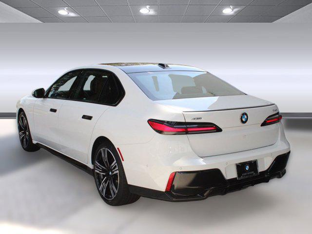 new 2025 BMW 740 car, priced at $110,880