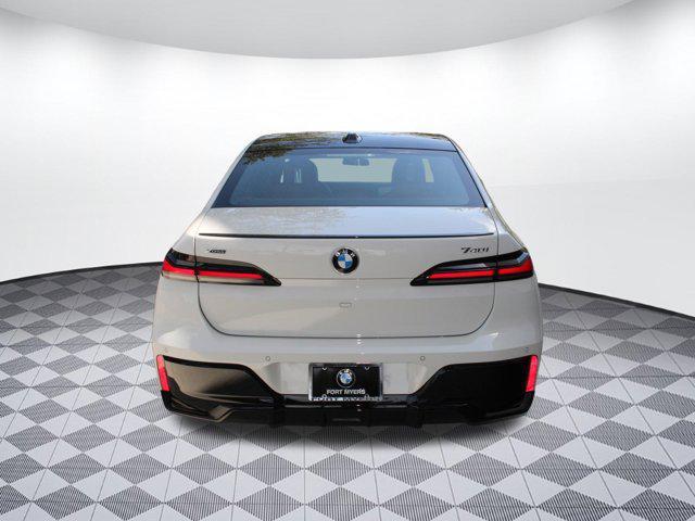 new 2025 BMW 740 car, priced at $110,880