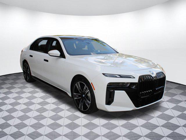 new 2025 BMW 740 car, priced at $110,880