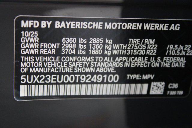 new 2026 BMW X5 car, priced at $84,375