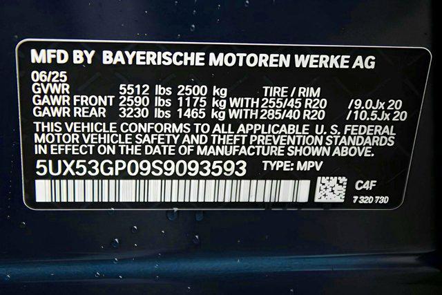 used 2025 BMW X3 car, priced at $54,291