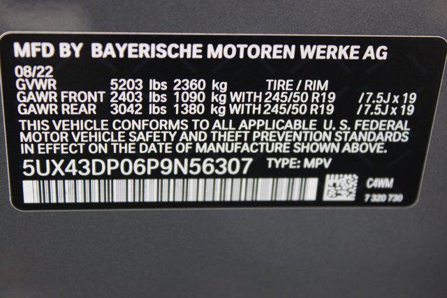 used 2023 BMW X3 car, priced at $32,899