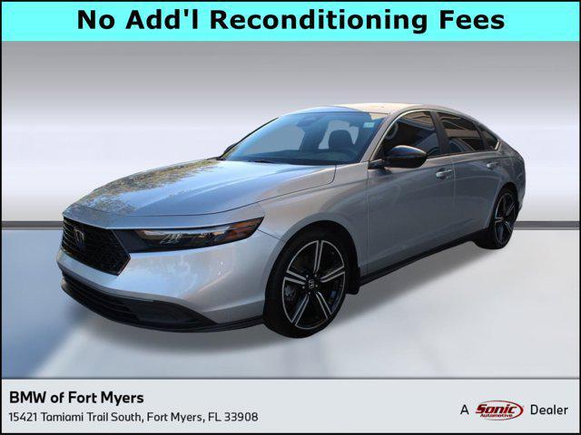 used 2024 Honda Accord Hybrid car, priced at $22,396