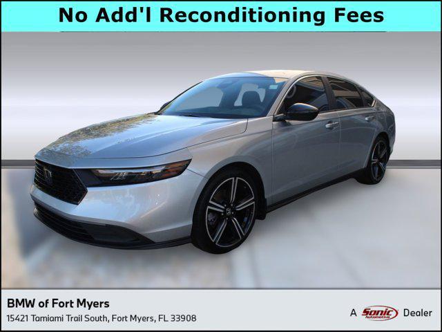 used 2024 Honda Accord Hybrid car, priced at $22,998