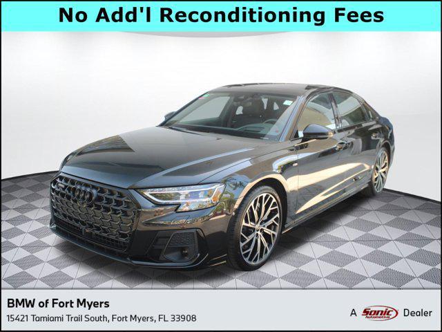 used 2023 Audi A8 car, priced at $55,999