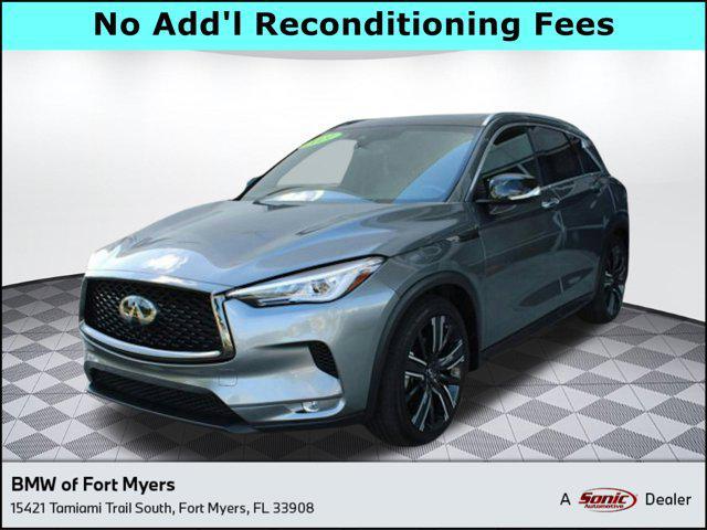 used 2021 INFINITI QX50 car, priced at $25,996