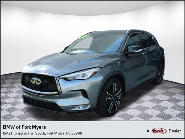 used 2021 INFINITI QX50 car, priced at $26,398