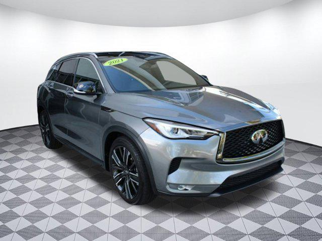 used 2021 INFINITI QX50 car, priced at $26,398