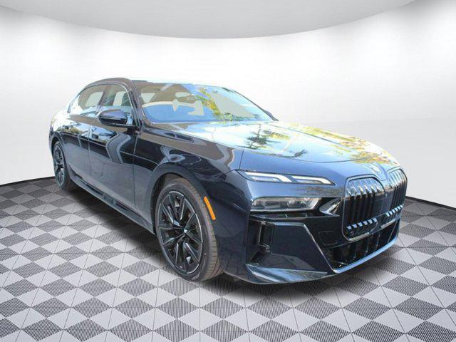 new 2025 BMW 740 car, priced at $107,985