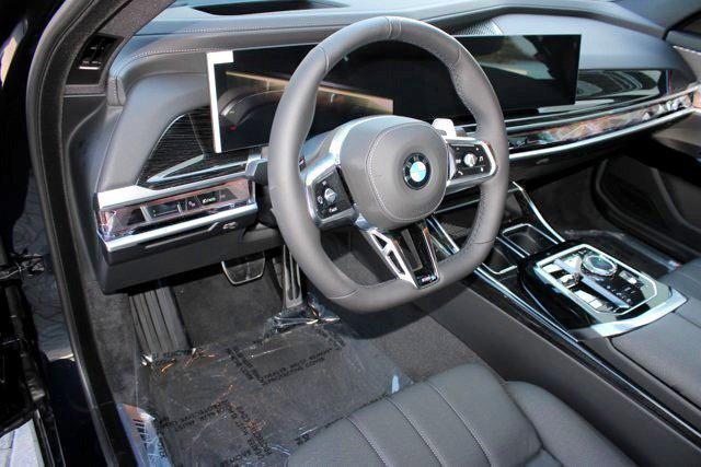 new 2025 BMW 740 car, priced at $107,985