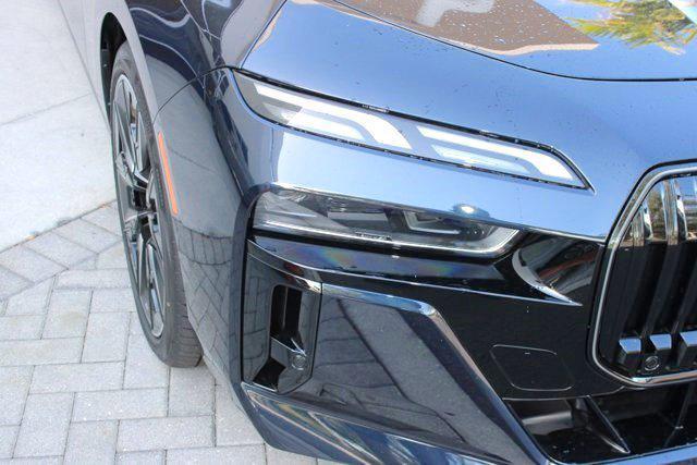 new 2025 BMW 740 car, priced at $107,985