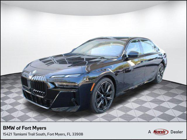 new 2025 BMW 740 car, priced at $107,985