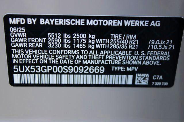 new 2025 BMW X3 car, priced at $62,325