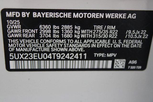 new 2026 BMW X5 car, priced at $86,225